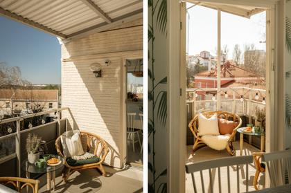 Balkong eller utsiktsbild