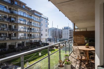 Balkong eller utsiktsbild