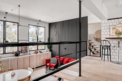 Balkong eller utsiktsbild