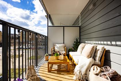 Balkong eller utsiktsbild