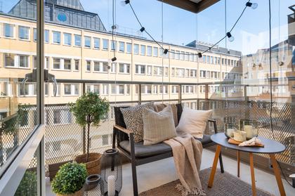 Balkong eller utsiktsbild