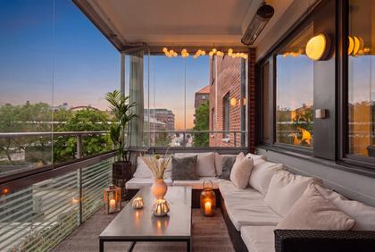 Balkong eller utsiktsbild