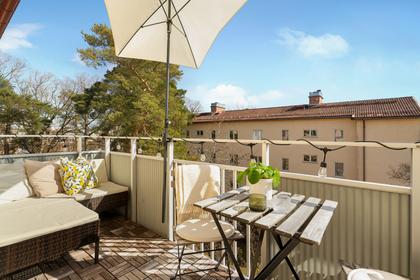 Balkong eller utsiktsbild