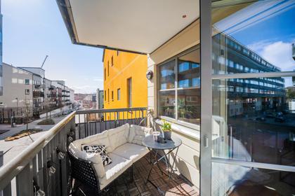 Balkong eller utsiktsbild