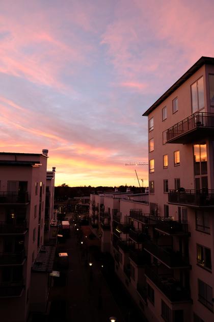 Balkong eller utsiktsbild