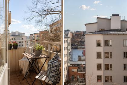 Balkong eller utsiktsbild