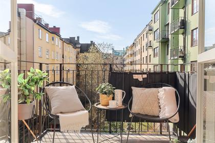 Balkong eller utsiktsbild