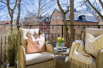 Balkong eller utsiktsbild