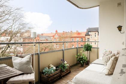 Balkong eller utsiktsbild