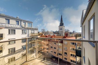 Balkong eller utsiktsbild