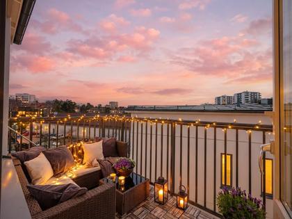 Balkong eller utsiktsbild