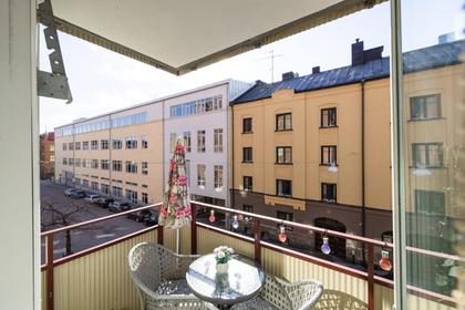 Balkong eller utsiktsbild