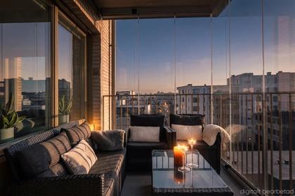 Balkong eller utsiktsbild