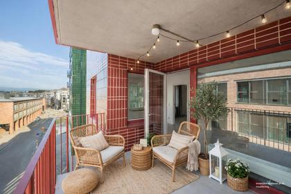 Balkong eller utsiktsbild