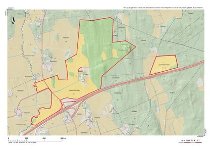 Illustrerad karta över fastigheten eller området
