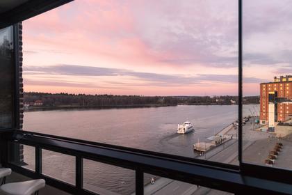 Balkong eller utsiktsbild