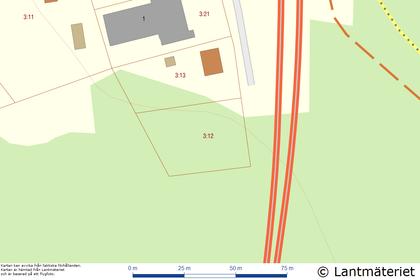 Illustrerad karta över fastigheten eller området