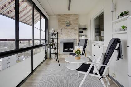 Balkong eller utsiktsbild