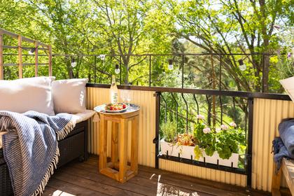 Balkong eller utsiktsbild