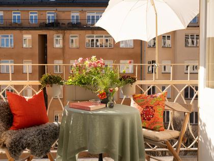 Balkong eller utsiktsbild