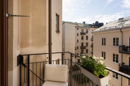 Balkong eller utsiktsbild