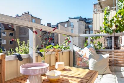 Balkong eller utsiktsbild