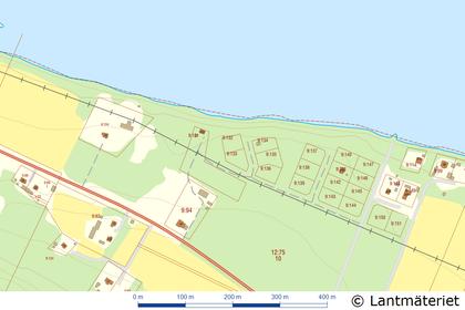 Illustrerad karta över fastigheten eller området