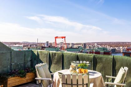 Balkong eller utsiktsbild