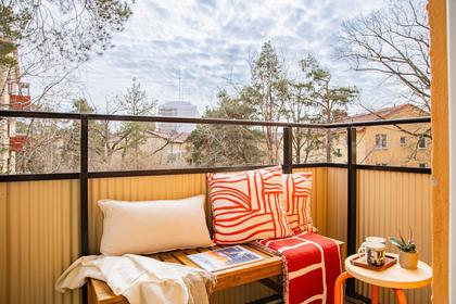 Balkong eller utsiktsbild