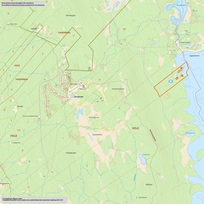 Illustrerad karta över fastigheten eller området
