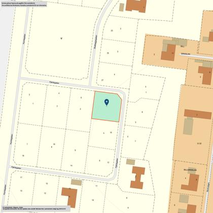 Illustrerad karta över fastigheten eller området