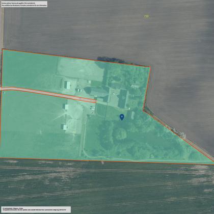 Illustrerad karta över fastigheten eller området