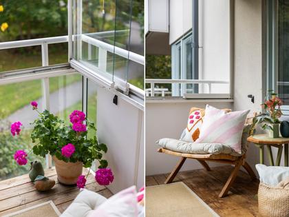 Balkong eller utsiktsbild