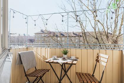 Balkong eller utsiktsbild