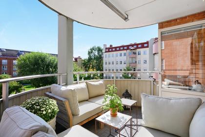 Balkong eller utsiktsbild