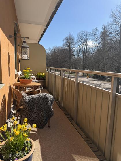 Balkong eller utsiktsbild