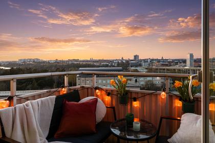 Balkong eller utsiktsbild