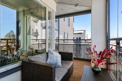 Balkong eller utsiktsbild