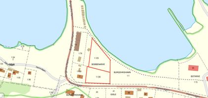 Illustrerad karta över fastigheten eller området