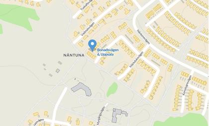 Illustrerad karta över fastigheten eller området