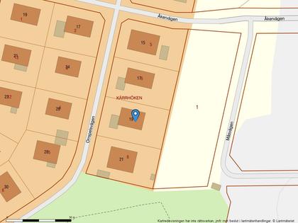 Illustrerad karta över fastigheten eller området