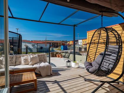 Balkong eller utsiktsbild