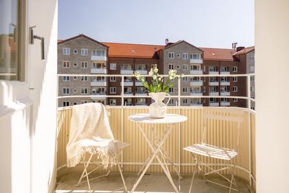 Balkong eller utsiktsbild