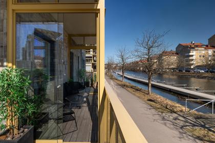 Balkong eller utsiktsbild