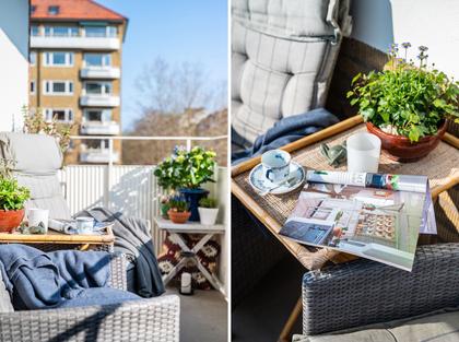 Balkong eller utsiktsbild