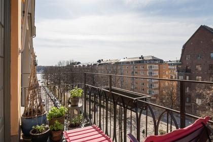 Balkong eller utsiktsbild