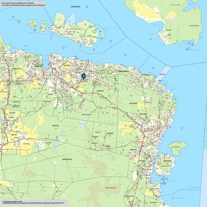 Illustrerad karta över fastigheten eller området