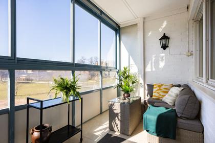 Balkong eller utsiktsbild