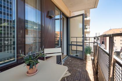 Balkong eller utsiktsbild