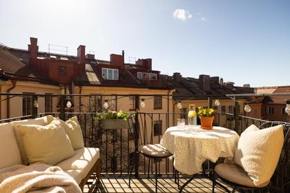 Balkong eller utsiktsbild